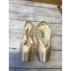 Tomato girl Grishko Fouette Pointe Ballet Shoe Size 4XX Pink